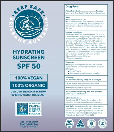 Label (Reef Safe Hyd 110g)